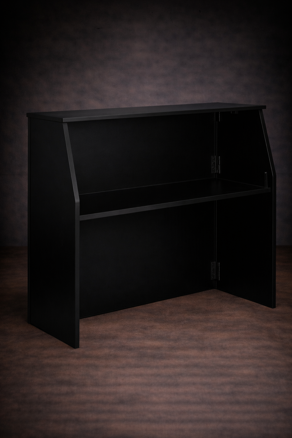 Folde-bar, 120cm - Sort (Kun indendørs brug)